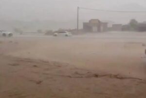 Cuaca Ekstrem, Hujan Deras Melanda Wilayah Makkah