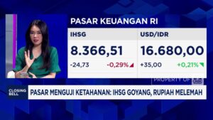 Video: IHSG Goyang, Rupiah Melemah