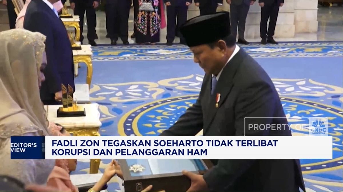 Video: Fadli Zon Tegaskan Soeharto Tak Terlibat Korupsi dan Langgar HAM