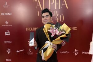 Sabet Penghargaan The Alpha Under 40 2025, Samuel Christ Ajak Anak Muda untuk Terus Bermimpi dan Konsisten