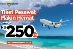 Rencanakan Liburan Tanpa Khawatir Soal Biaya: Diskon Pesawat s.d Rp250.000
