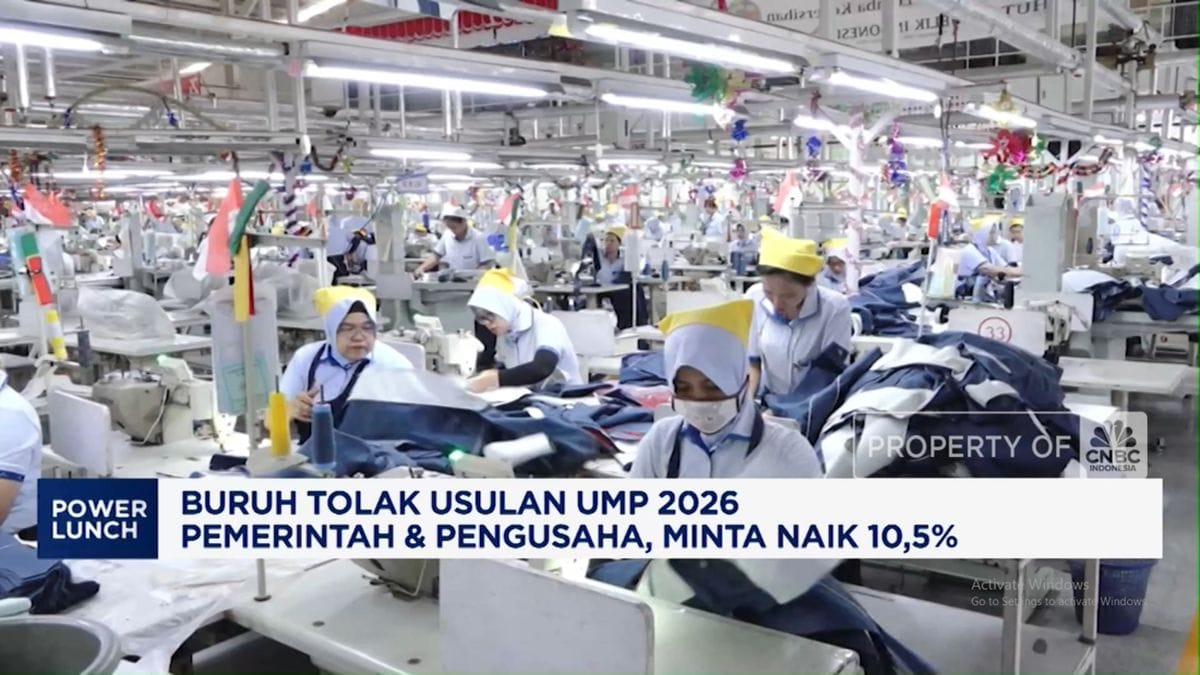 Video: Buruh Tolak Usulan UMP 2026 Pemerintah dan Pengusaha, Minta10,5%
