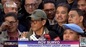 Tidak Ditahan Polisi, Roy Suryo: Malam Hari Ini Kita Bubar dengan Baik