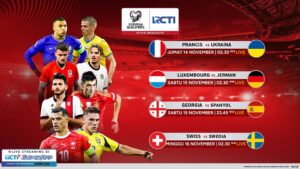 Live RCTI! Ini Jadwal Kualifikasi Piala Dunia 2026 Zona Eropa: Prancis vs Ukraina