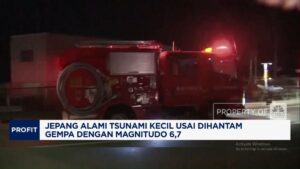 Video: Jepang Alami Tsunami Kecil Usai Dihantam Gempa Magnitudo 6,7