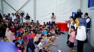 Kemkomdigi Dirikan Posko Dukungan Psikososial Untuk Anak Terdampak Banjir Sumatera 