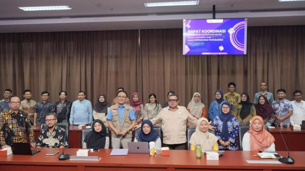 BPJPH – Kemenperin Koordinasikan Implementasi Wajib Halal Oktober 2026