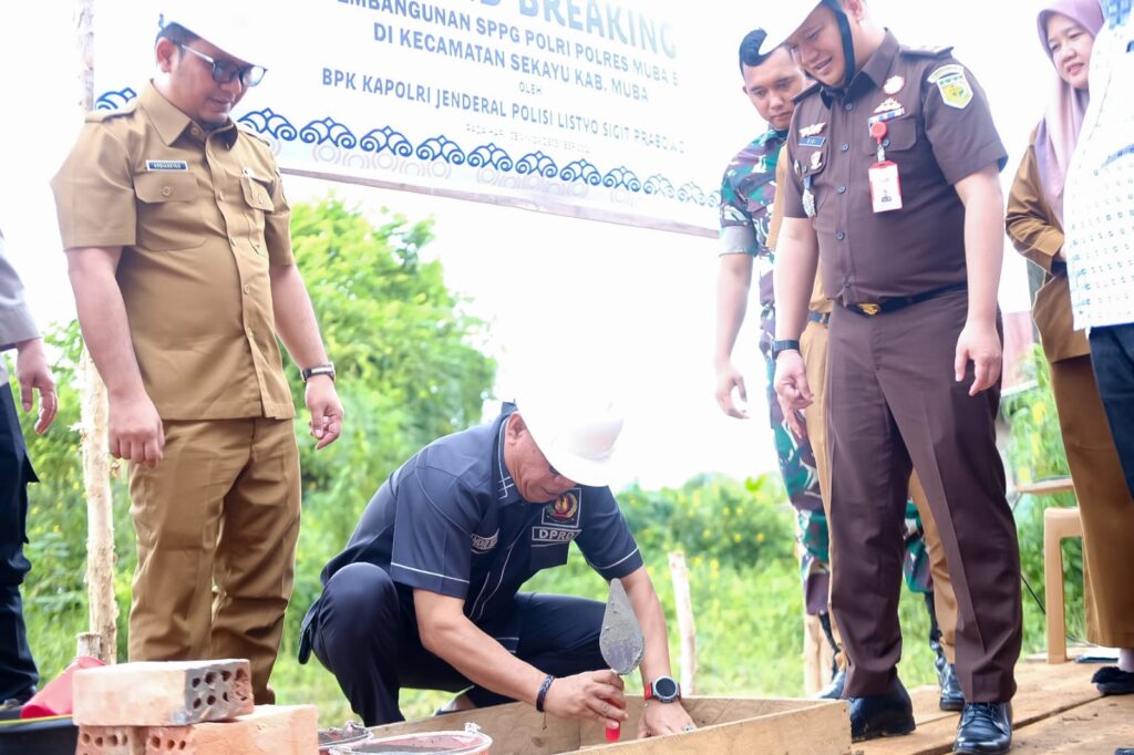 Polres Muba Bangun SPPG, Perkuat Program Makan Bergizi Gratis