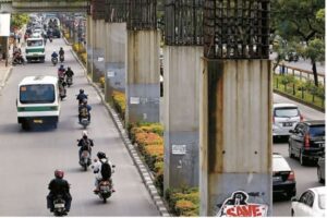 Polisi Siapkan Rekayasa Lalin di Lokasi Pembongkaran Tiang Monorel