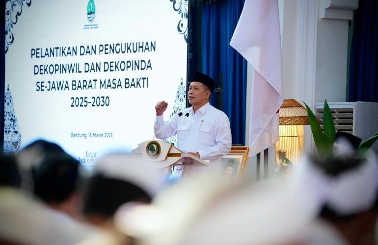 Menkop Dorong Dekopinwil Jawa Barat Optimalisasi Dukungannya Pada Operasionalisasi Kopdes Merah Putih