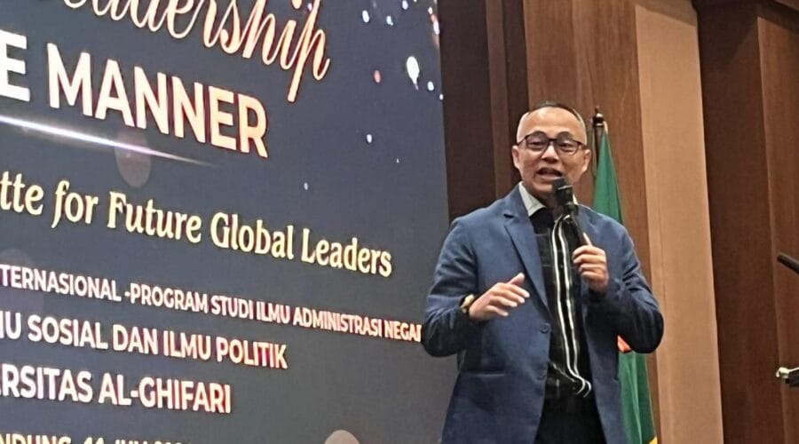 Presiden World NYC Federation Hadiri The Global Leadership Table Manner FISIP Unfari Bandung